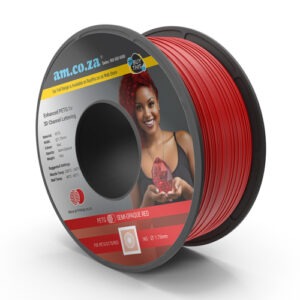 P3F-PETG-S175/RED: 1.75mm Semi-Transparent Red ◼ Enhanced-PETG (for 3D Channel Letter Printing) 3D Printing Filament 1KG, Nozzle 200-240°C Bed 40-60°C